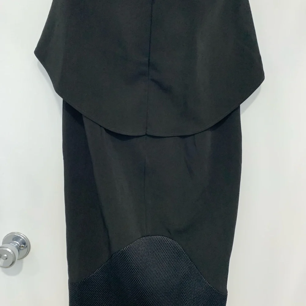SHEIKE love struck Black strapless dress with cutout Sz 8 - Picture 5 of 10